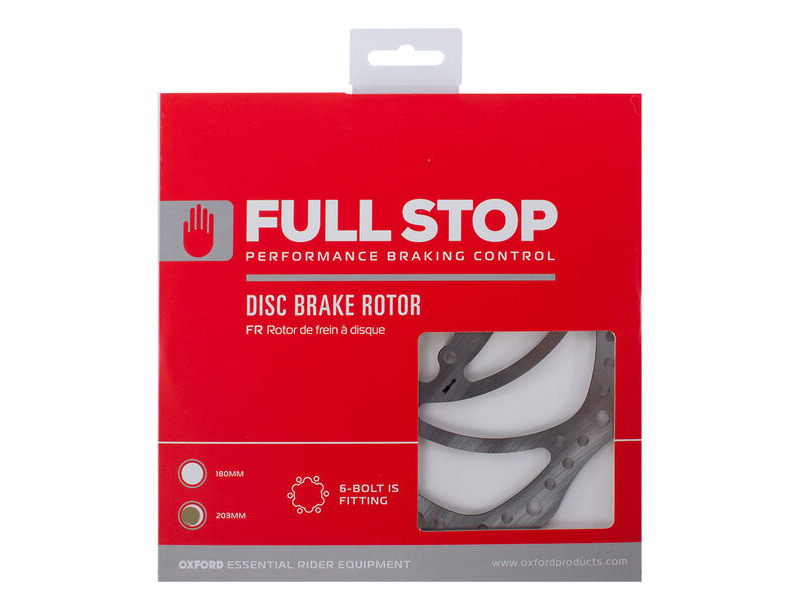 Oxford Brake Disc Rotor 203mm click to zoom image