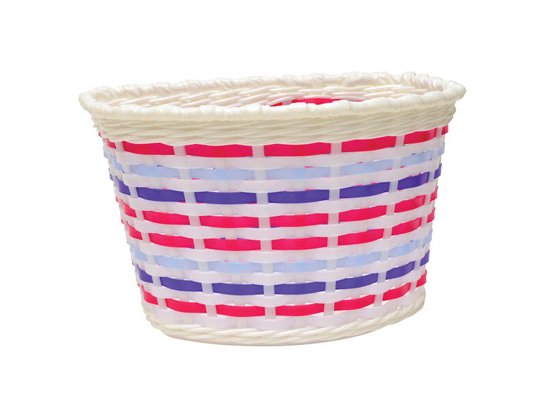 Oxford Junior Woven Basket - Multi click to zoom image