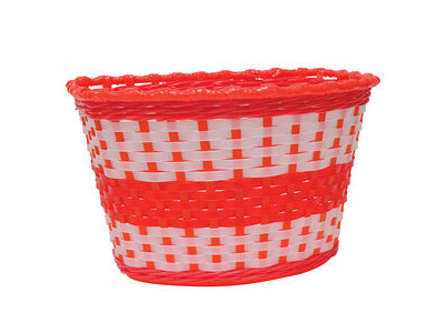 Oxford Junior Woven Basket - Red