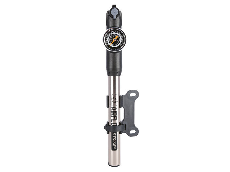 Oxford Airflow Strike Alloy Mini Pump with Gauge click to zoom image