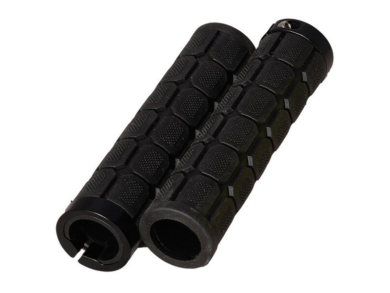 Oxford Lock On Fat Grips Black click to zoom image