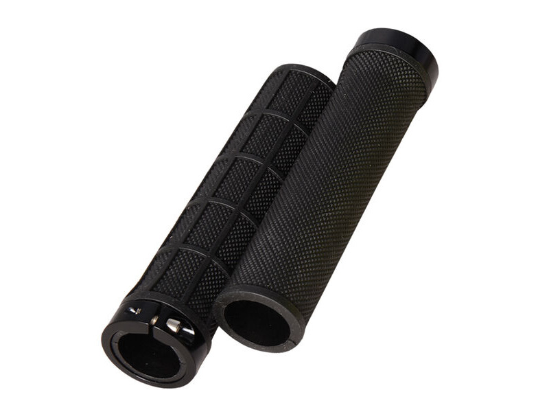 Oxford Lock On Slim Grips Black click to zoom image