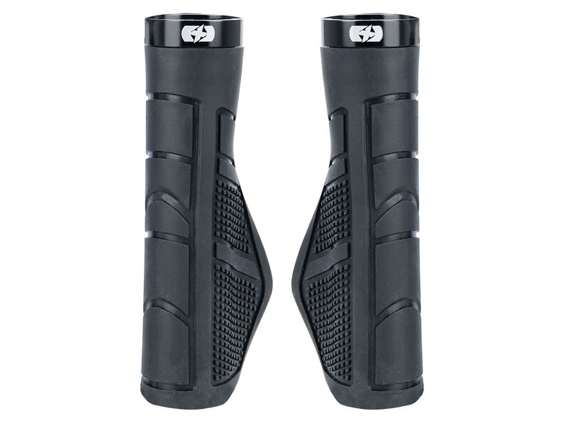 Oxford Lock On Metro Ergo Grips - Black click to zoom image