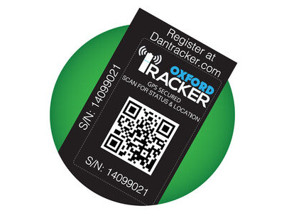 Oxford Asset tracking sticker