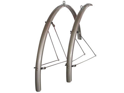 Oxford Mudguard Set 700c/27" 31mm - Silver