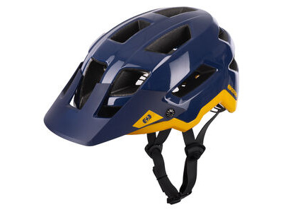Oxford Altius Helmet Gloss Blue/Yellow