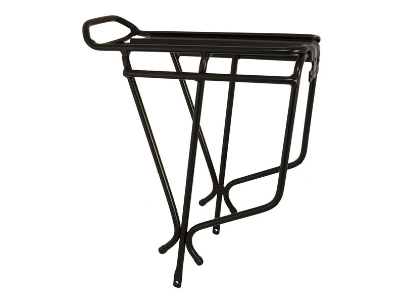 Oxford Alloy Luggage Rack Black click to zoom image