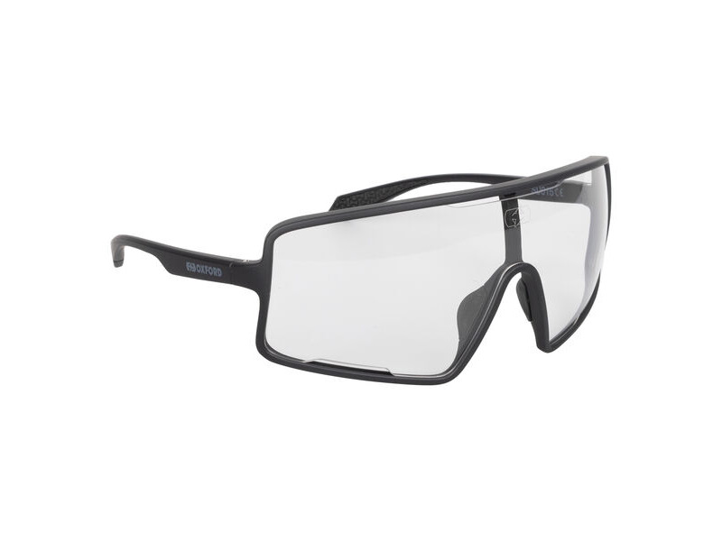 Oxford Sentiero Black Frame Clear Lens Glasses click to zoom image
