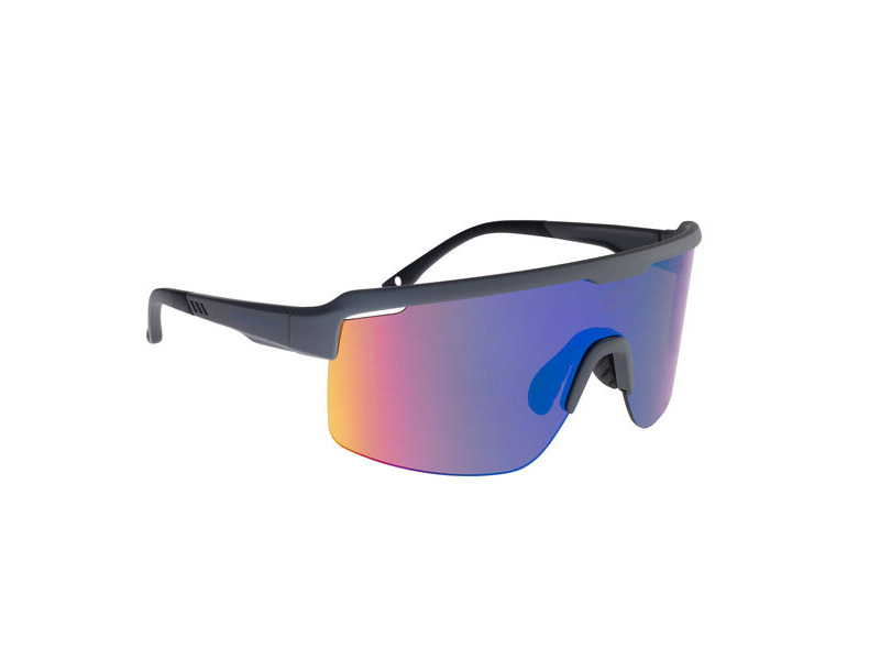 Oxford Pave Slate Frame Purple Lens Sunglasses click to zoom image