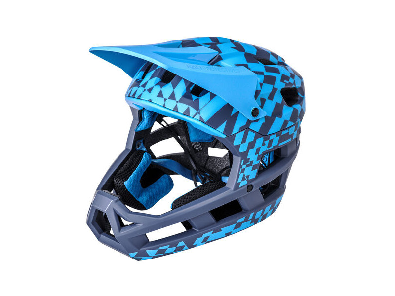 Kali Protectives LTD DH Invader Glitch Gls Navy/Cyan click to zoom image