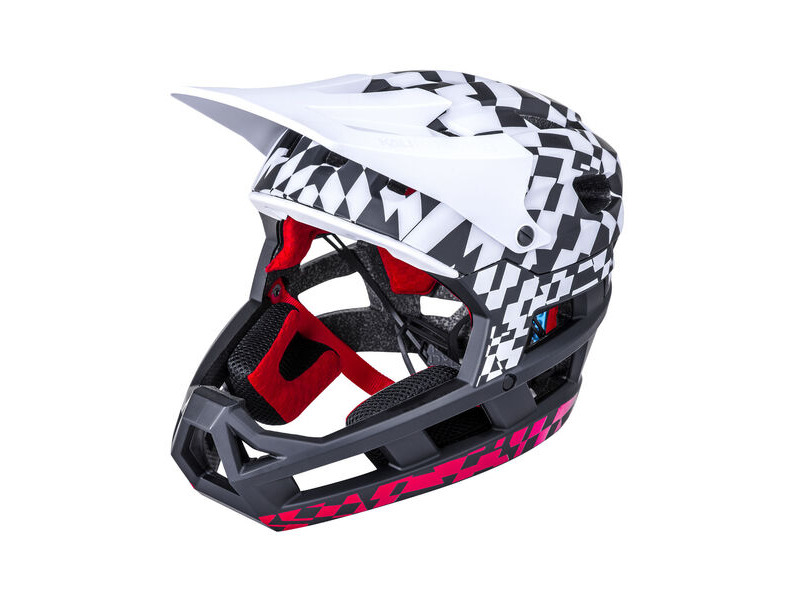 Kali Protectives LTD DH Invader Glitch Gls Black/White/Red click to zoom image