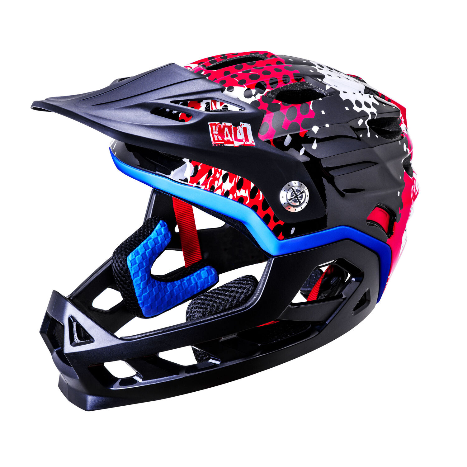 Kali Protectives Maya Full Face Child Punk Gls Red