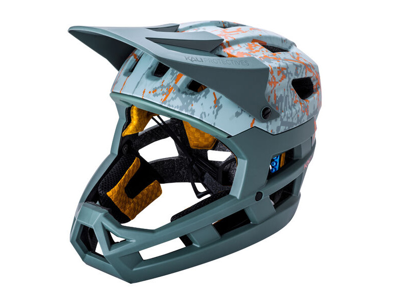 Kali Protectives DH Invader LTD Frag Khaki/Orange click to zoom image