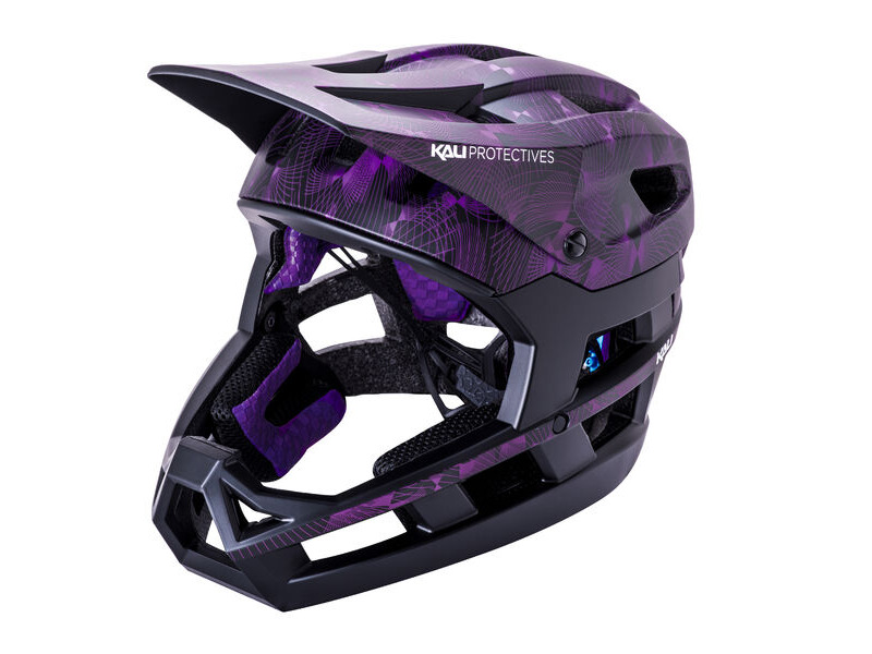 Kali Protectives DH Invader Linear Black/Purple click to zoom image