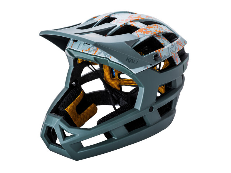 Kali Protectives Invader 2.0 Frag Mat Khaki/Orange click to zoom image