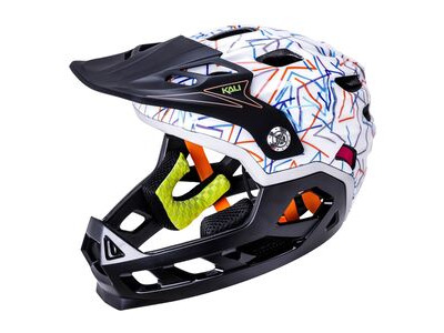 Kali Protectives Maya Full Face Child Segment Flint/Multi