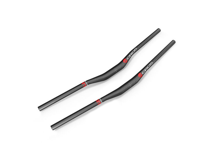 Acros Popular Carbon Handlebar 800mm x 35mm - 25mm Rise click to zoom image