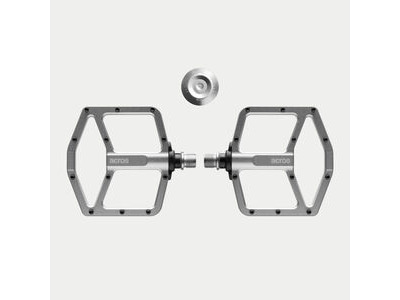 Acros MTB Flat Pedal Silver
