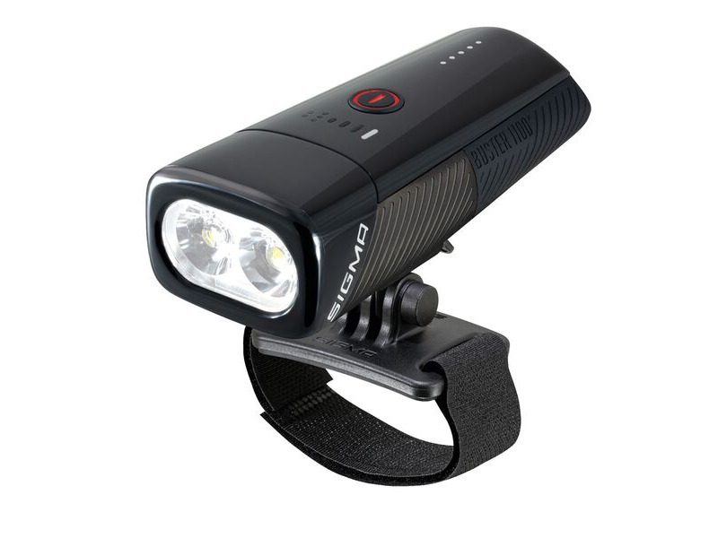 Sigma Buster 1100 Headlight w/helmet mount click to zoom image