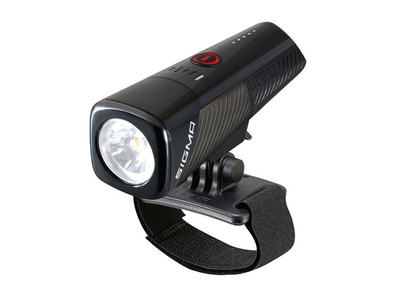 Sigma Buster 800 Headlight w/helmet mount click to zoom image