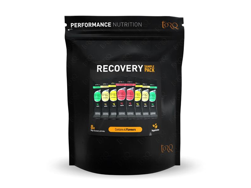 Torq Fitness Recovery Drink Sampler Pack (Box Of 8) click to zoom image