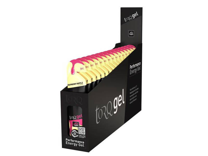 Torq Fitness Torq Energy Gel (1x45g) Raspberry Ripple click to zoom image