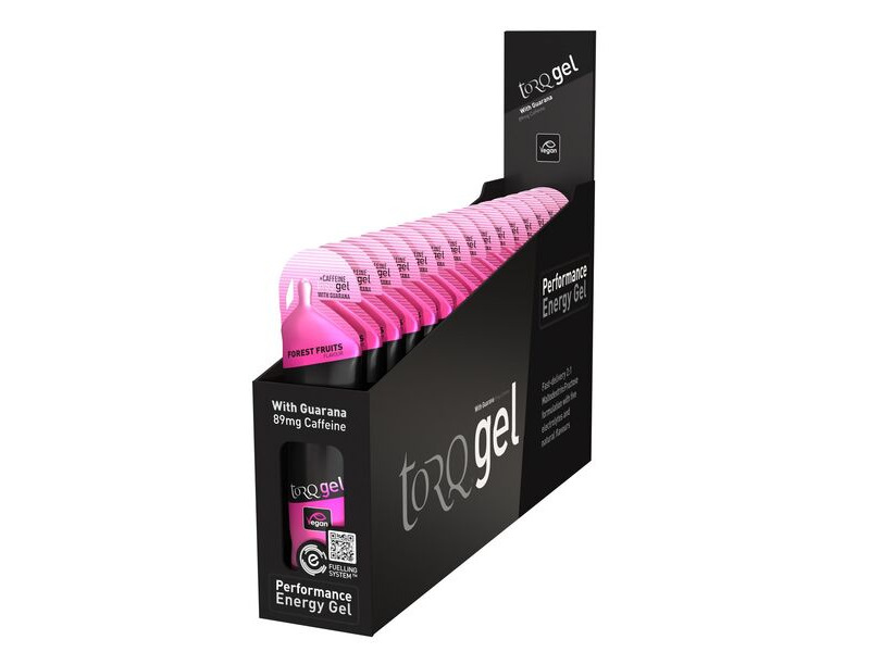 Torq Fitness Torq Energy Gel With Guarana - Caffeinated (1x45g) Forest Fruits With Guarana click to zoom image