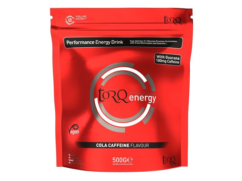 Torq Fitness Energy Caffeine Drink (1 X 500g): Cola click to zoom image