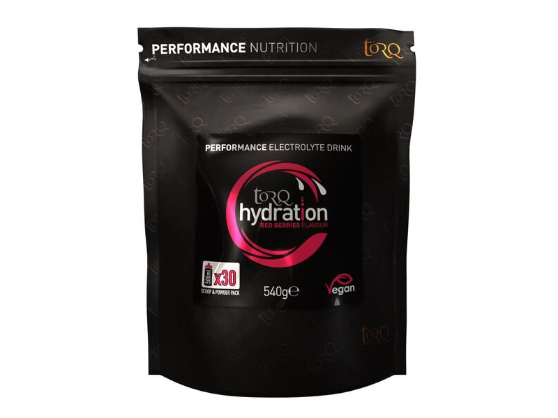 Torq Fitness Hydration Drink (1 X 540g): Red Berries click to zoom image