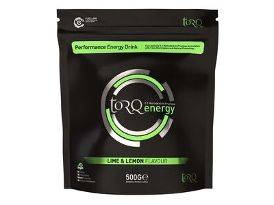 Torq Fitness Natural Energy Drink (1 X 500g): Lime & Lemon