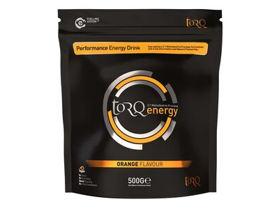 Torq Fitness Natural Energy Drink (1 X 500g): Orange