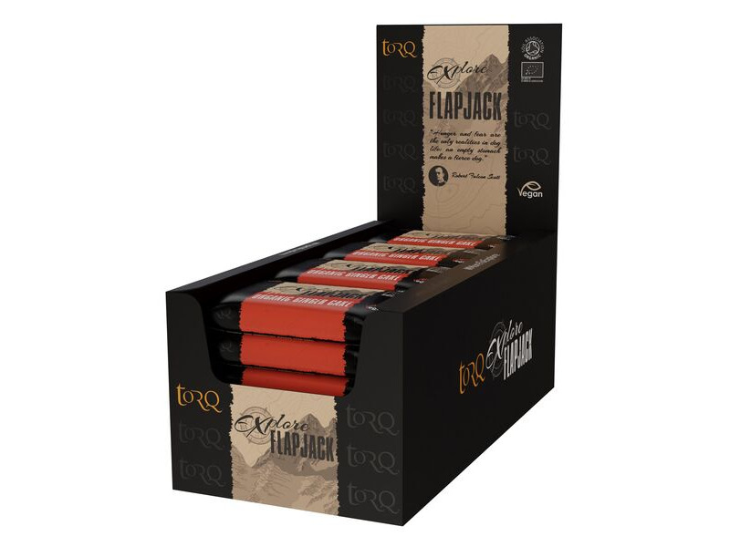 Torq Fitness Torq Explore Flapjack (65g) Ginger Cake click to zoom image