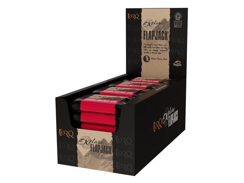 Torq Fitness Torq Explore Flapjack (65g) Bakewell Slice click to zoom image