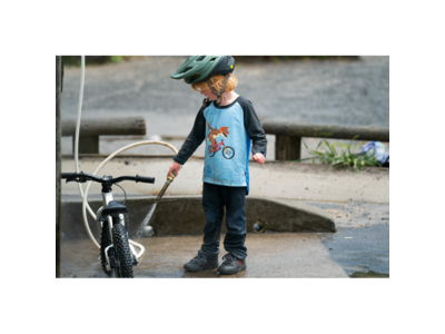 Kids Ride Shotgun Kids Dino Windproof Jersey click to zoom image