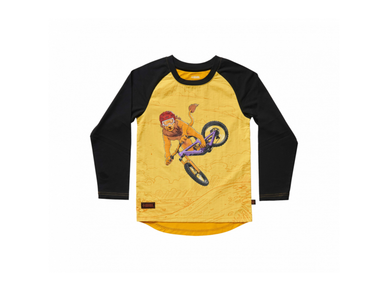 Kids Ride Shotgun Kids Lion Windproof Jersey click to zoom image