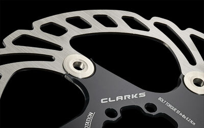 Clarks Cycle Systems CRS C2 CNC 2-Piston Hydraulic Disc Brake 160/160mm click to zoom image