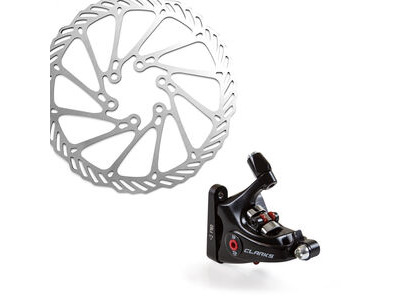 Clarks Cycle Systems CMD-22 Flat Mount Mechanical F&R 160/140 Brakeset