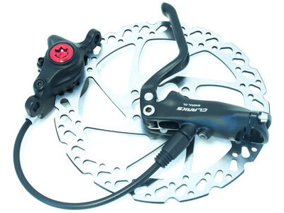 Clarks Cycle Systems M3 Front & Rear Hydraulic Disc Brakeset 160mm