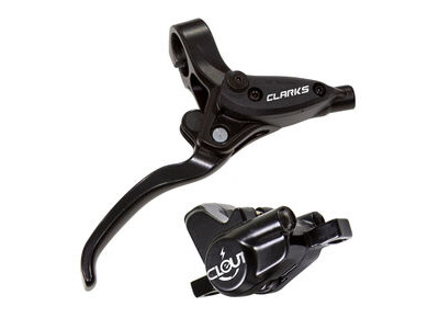 Clarks Cycle Systems E-Clout Hydraulic 180/160 E-Brake Disc Brakeset click to zoom image