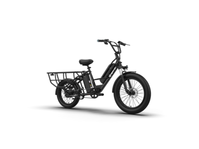 E Motorad G1 Cargo Black click to zoom image