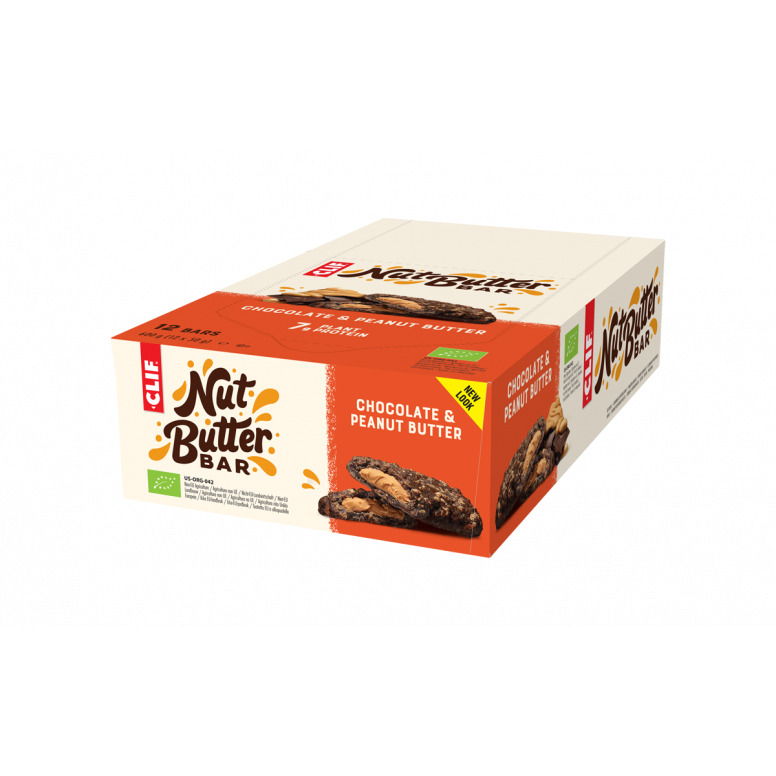 Clif Nut Butter Bar (12 Pack) Chocolate Peanut Butter