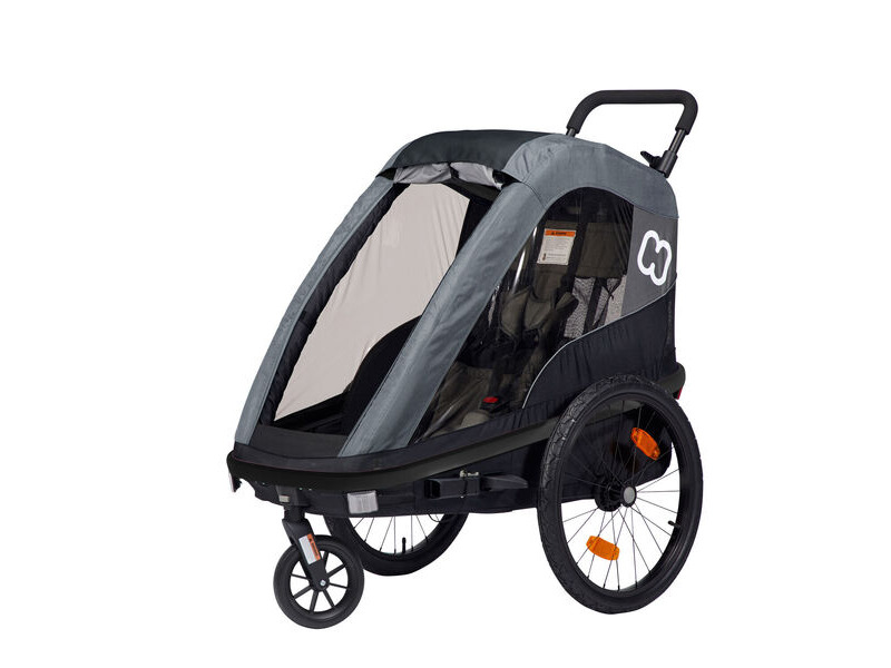 Hamax Avenida One Child Bike Trailer Blue Single click to zoom image