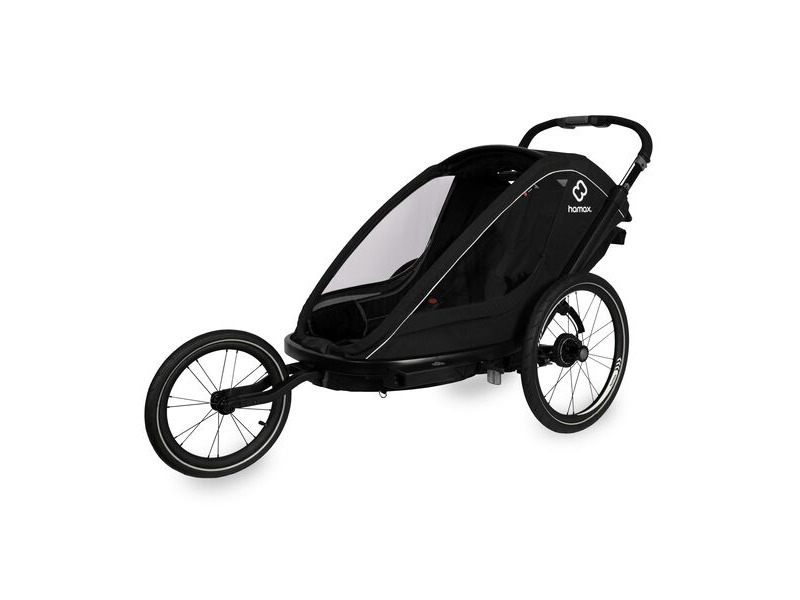 Hamax Seats Breeze Bicycle Trailer: Black click to zoom image