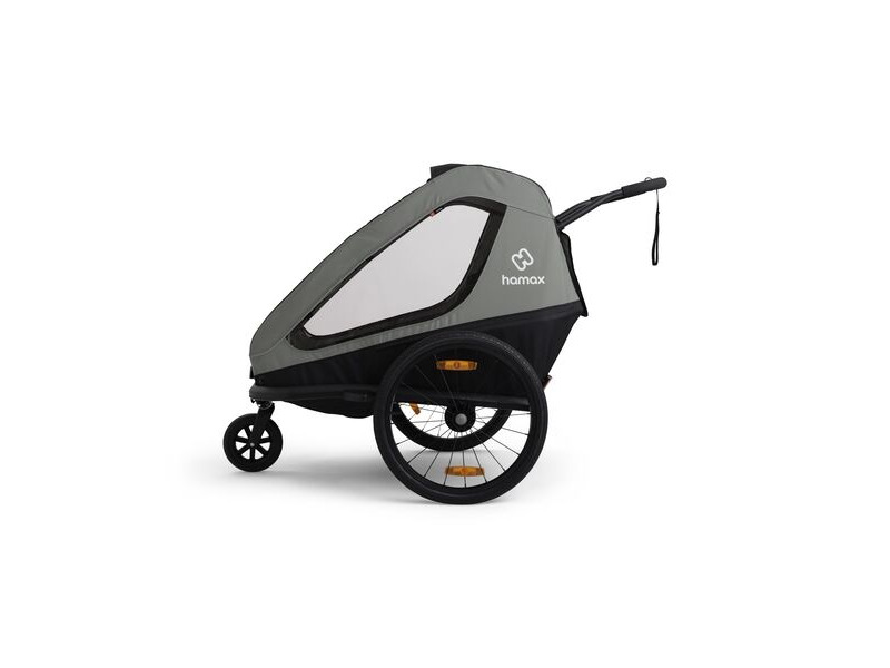 Hamax Seats Traveller Bicycle Trailer: Green click to zoom image