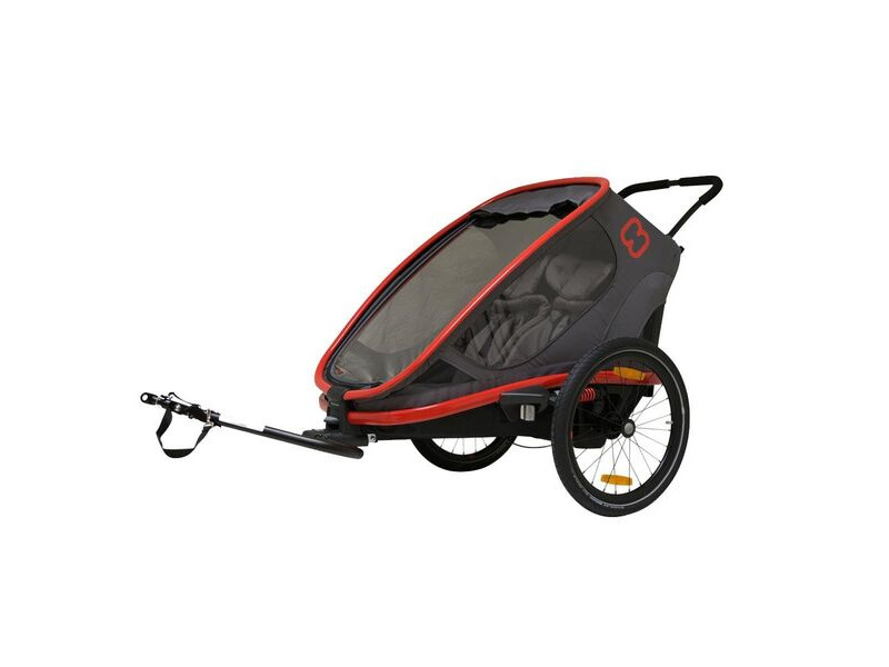 Hamax Outback Twin Child Bike Trailer click to zoom image