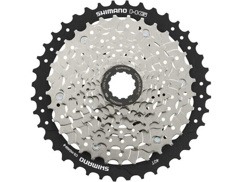 Shimano CS-HG400 8-speed cassette 11 - 40T click to zoom image
