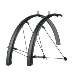 SKS Bluemels Stingray 28 Mudguard Set 45mm 45MM MATT BLACK/GREY  click to zoom image