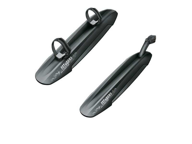 SKS Fat Board Extra Wide MTB Mudguard Set: click to zoom image