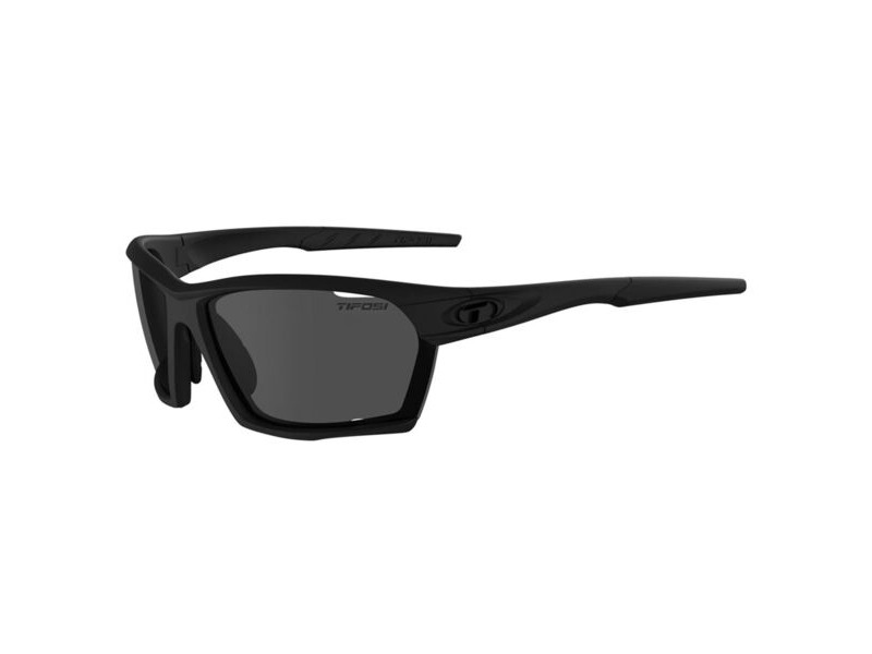 Tifosi Optics Kilo Interchangeable Lens Sunglasses Blackout/Smoke/Ac Red/Clear click to zoom image