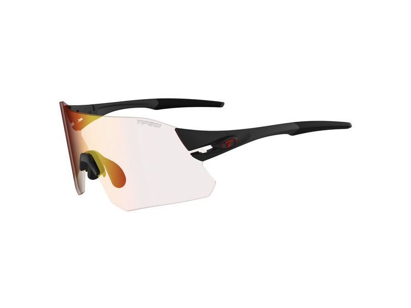 Tifosi Optics Rail Interchangeable Clarion Fototec Lens Sunglasses Matte Black click to zoom image